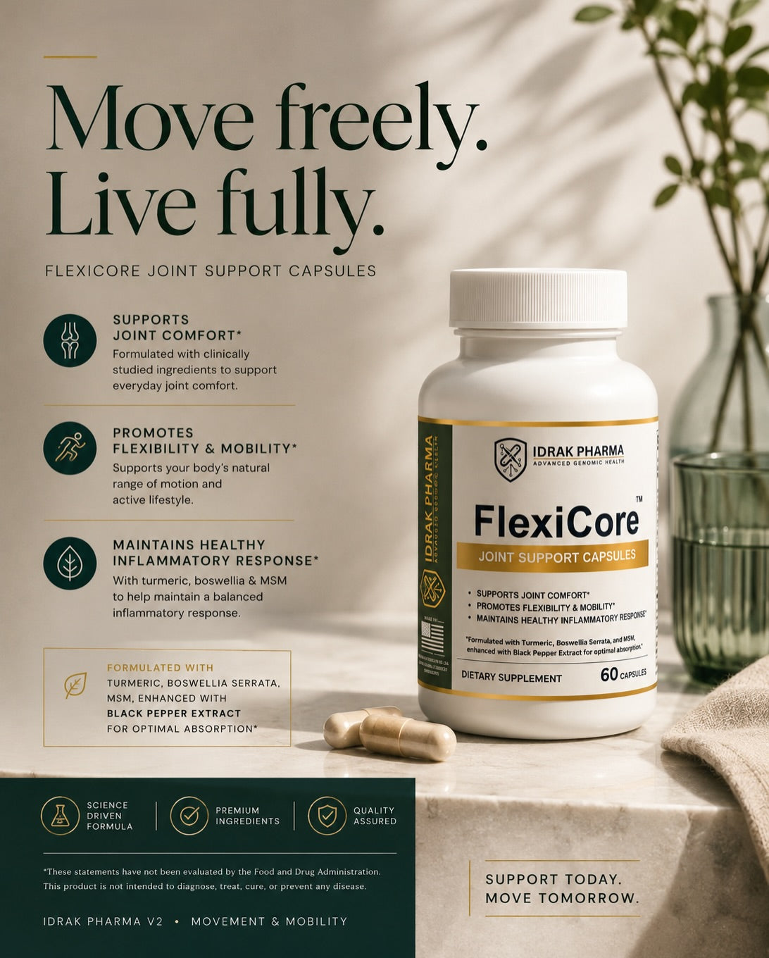 FlexiCore™ joint support