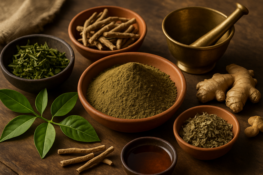 Ancient Ayurvedic Herbs for Modern Stress Management
