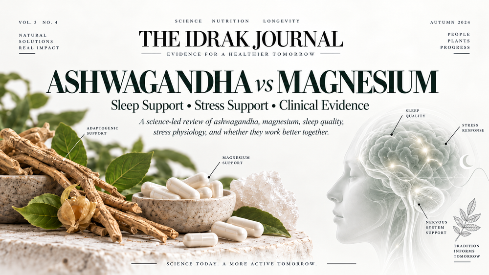 Ashwagandha vs Magnesium for Sleep: Differences, Evidence & Can You Take Them Together?