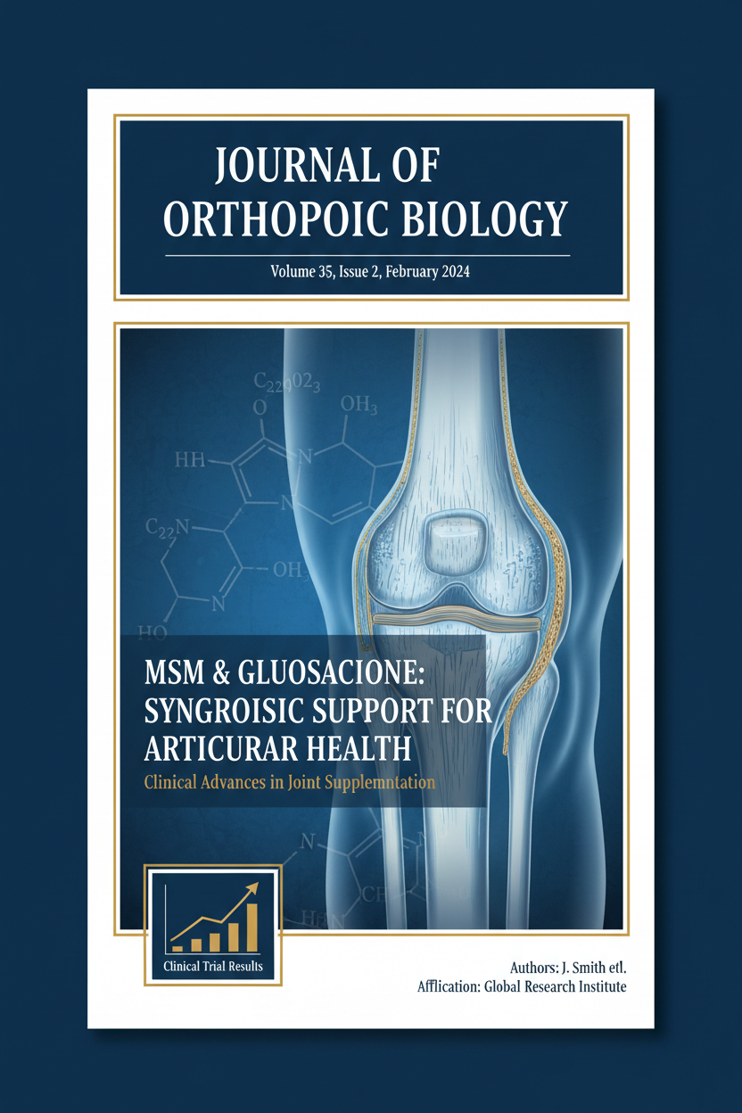 MSM & Glucosamine for Joint Support: Benefits, Clinical Evidence & How They Work