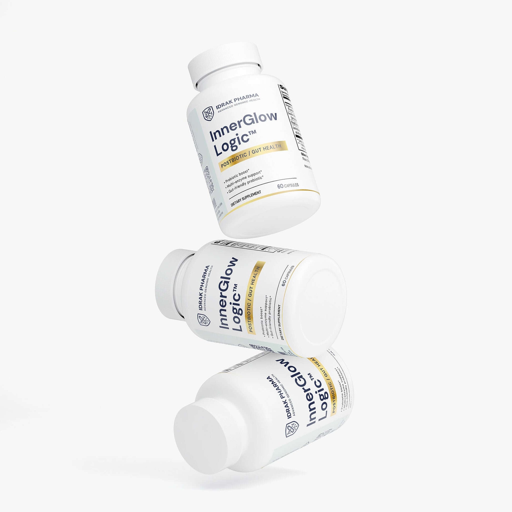InnerGlow Logic gut health supplement for digestion immunity and mood balance
