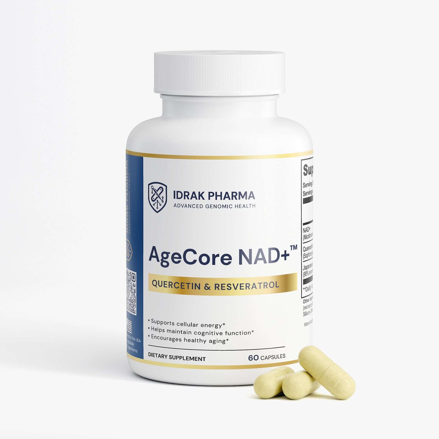 AgeCore NAD+ benefits for healthy aging cellular function and energy metabolism
