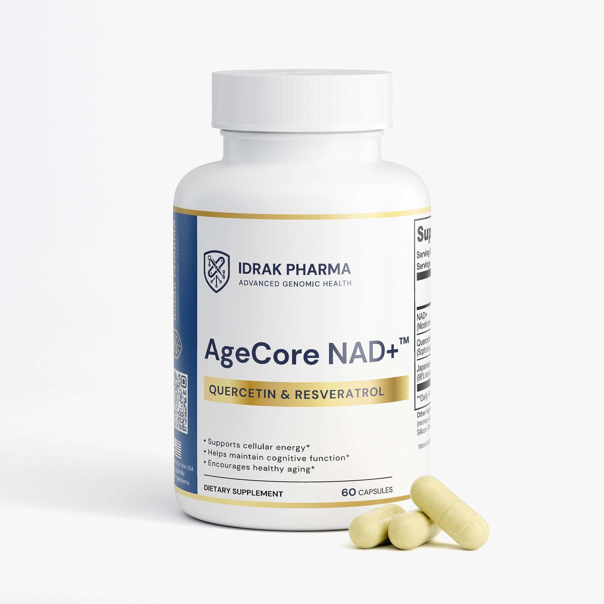 AgeCore NAD+ benefits for healthy aging cellular function and energy metabolism