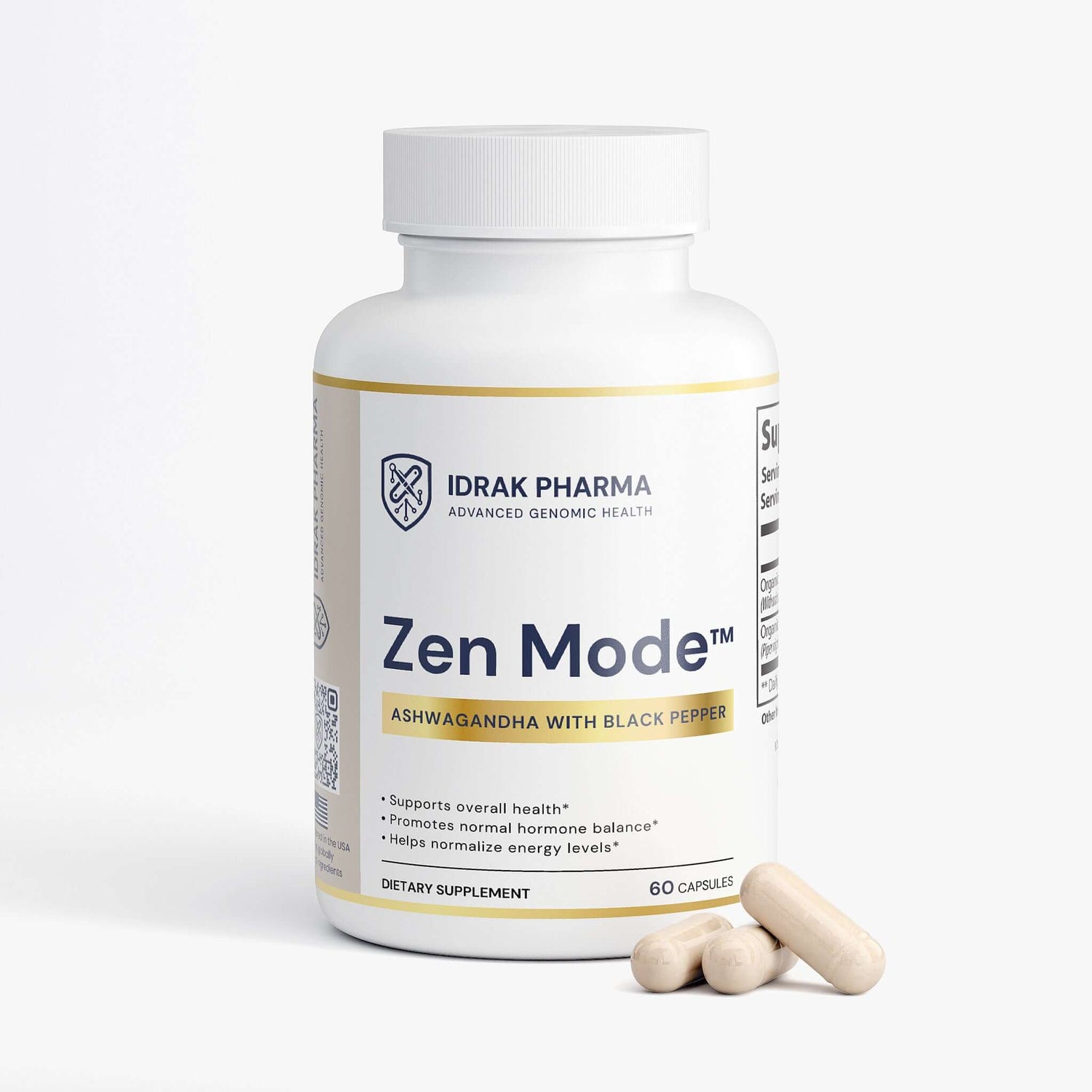 Zen Mode adaptogen supplement for stress support and emotional wellness