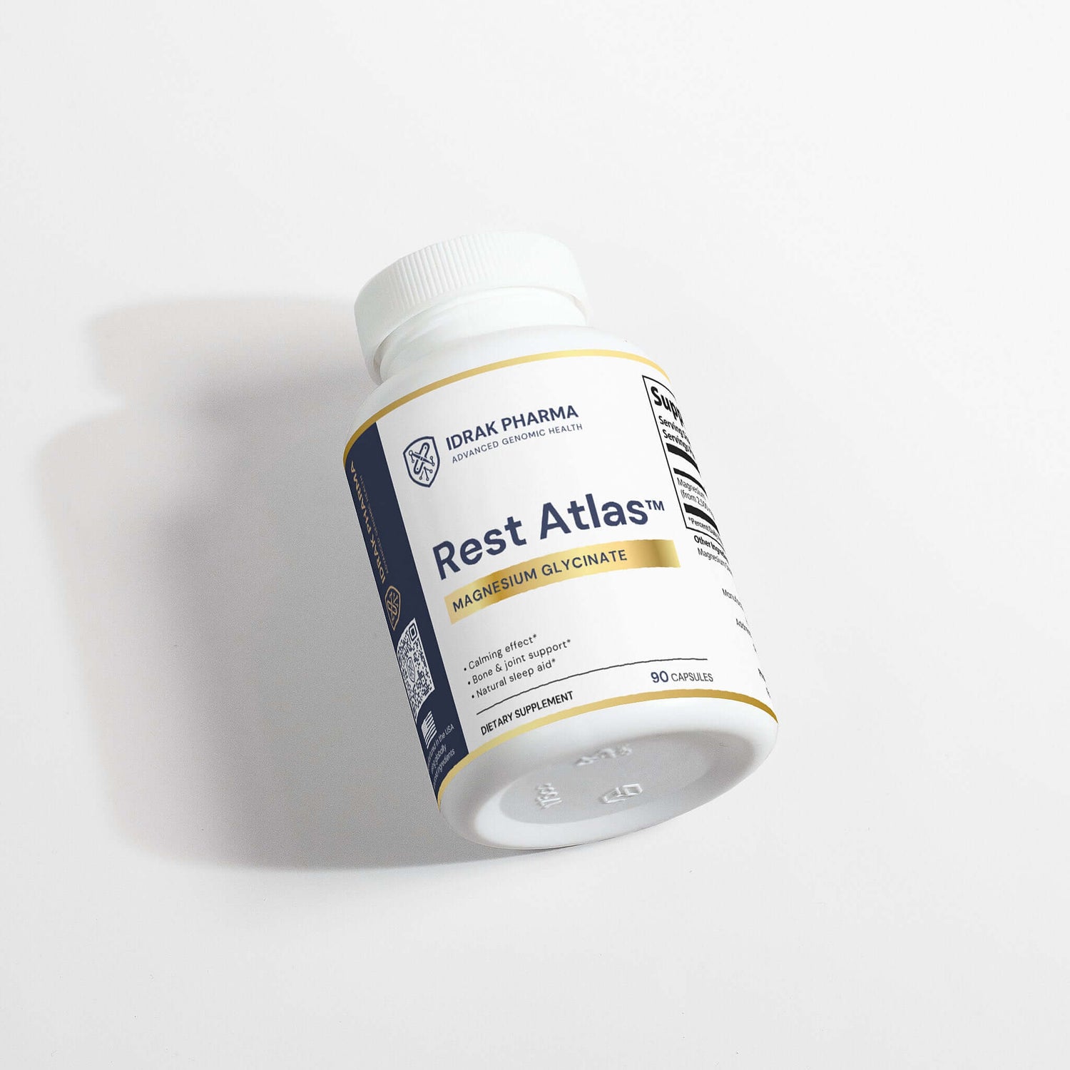 Rest Atlas magnesium supplement for restorative sleep and muscle recovery