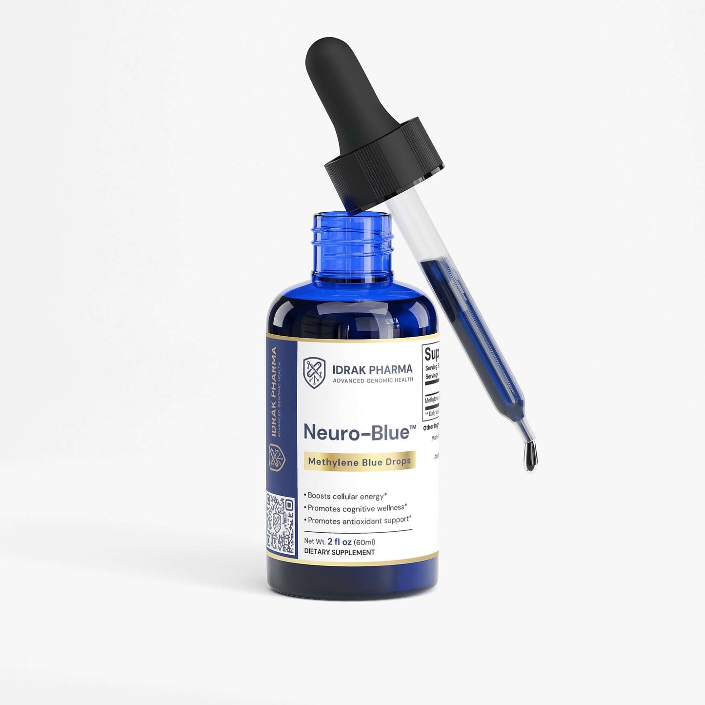 Neuro-Blue cognitive enhancement drops benefits for executive performance and brain health