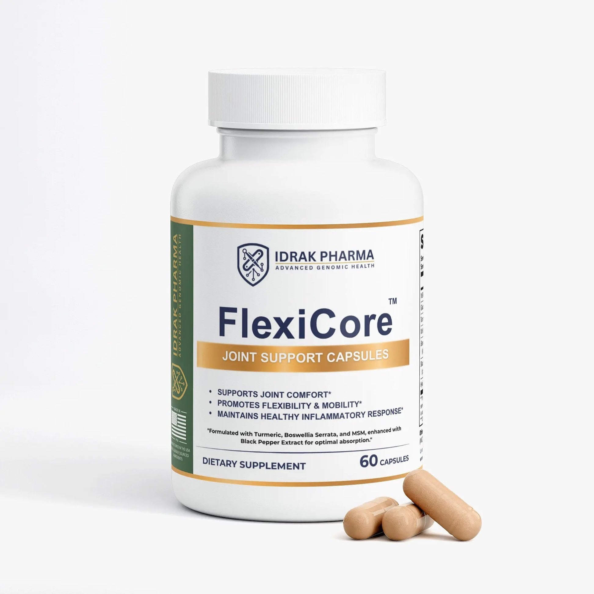FlexiCore Joint Support Supplement bottle