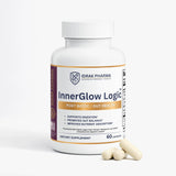 InnerGlow Logic™ ACV Probiotic & Prebiotic Gut Health Capsules bottle by Idrak Pharma