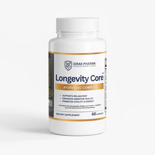 Longevity Core Ayurvedic Wellness Capsules - Idrak Pharma